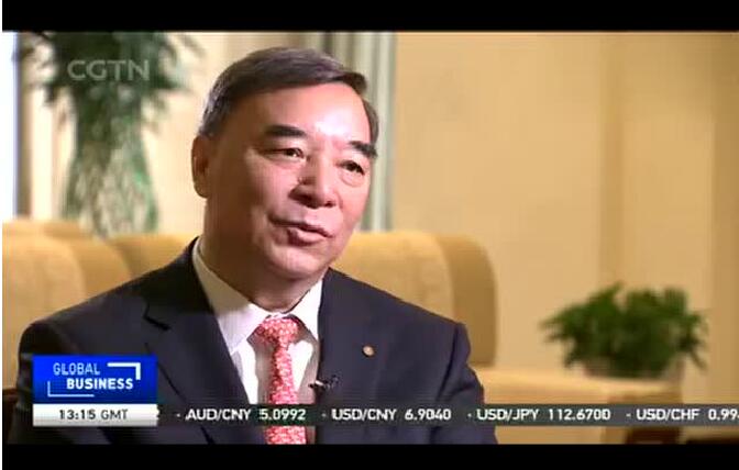 央视国际频路：“一带一路CEO专访 口袋德州官网董事长宋志平”20170511